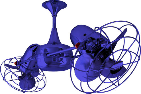 Matthews-Gerbar Duplo-Dinamico 39 inch Blue Ceiling Fan