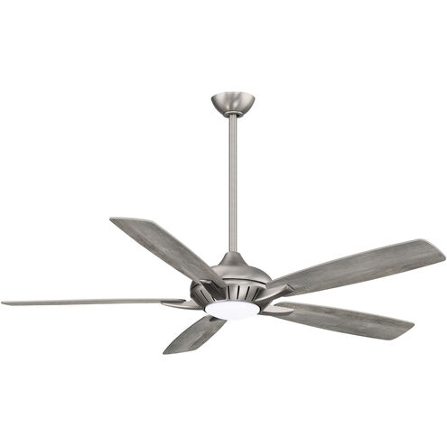 Dyno XL 60 inch Burnished Nickel with Savannah Gray Blades Ceiling Fan