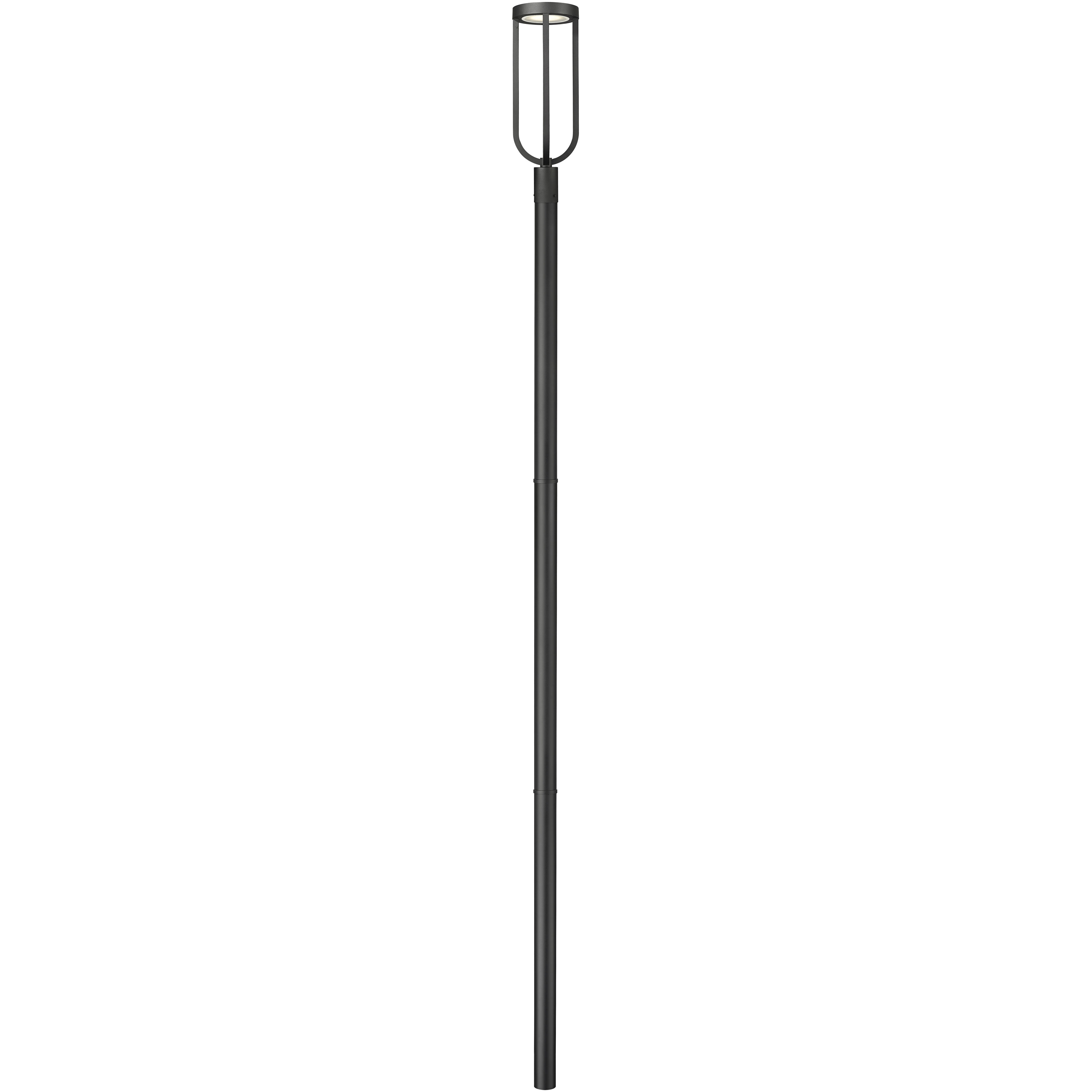 Leland LED 142.75 inch Sand Black Outdoor Post Mounted Fixture