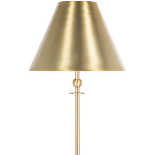 Vivianna 35.5 inch Antique Brass / Natural Tiled Alabaster Table Lamp Portable Light