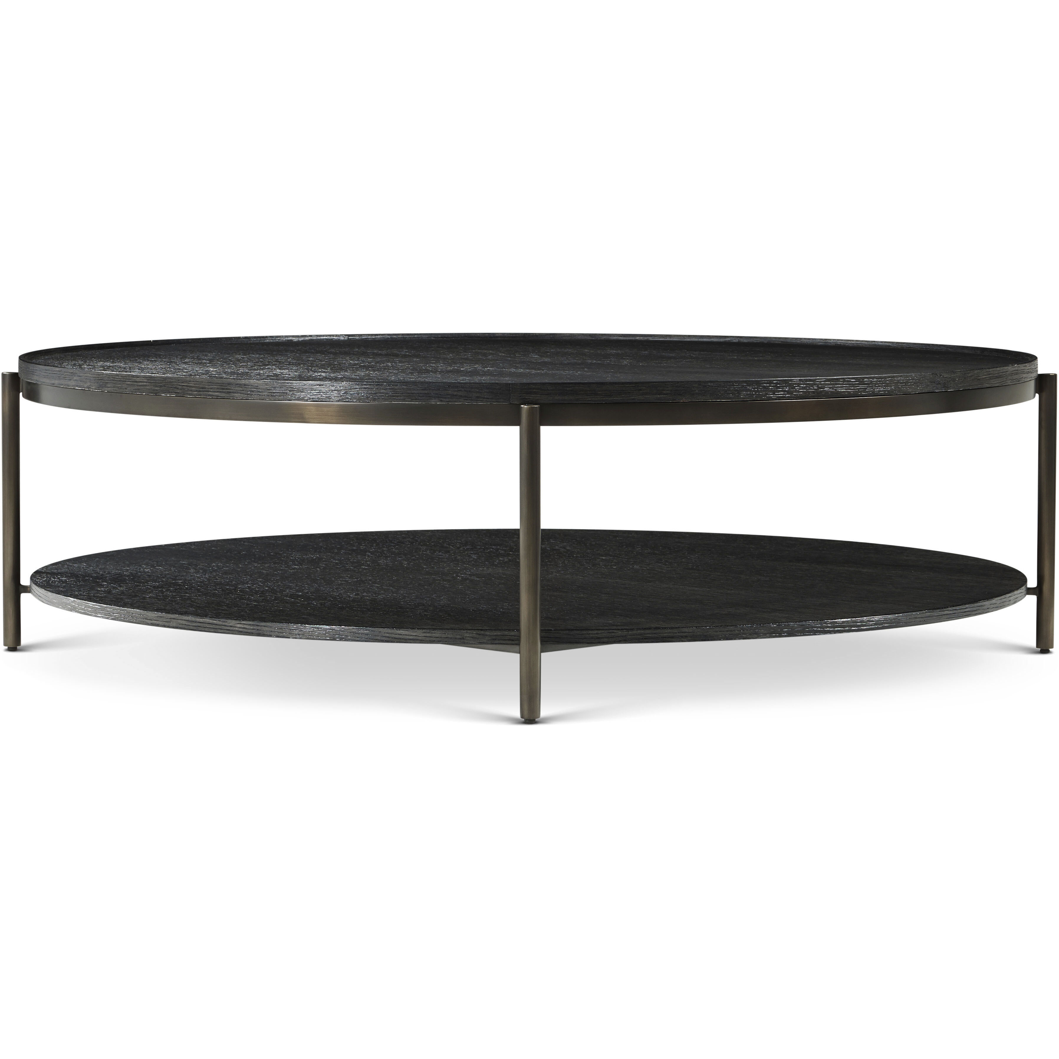 Repose 57 X 57 inch Charcoal Oak Coffee Table