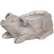 Manon Gray Outdoor Planter