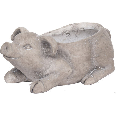 Manon Gray Outdoor Planter