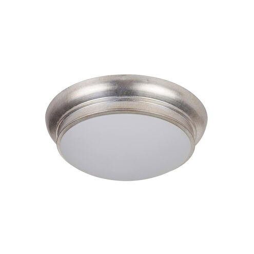 Classic 2 Light 11 inch Satin Nickel Flush Mount Ceiling Light