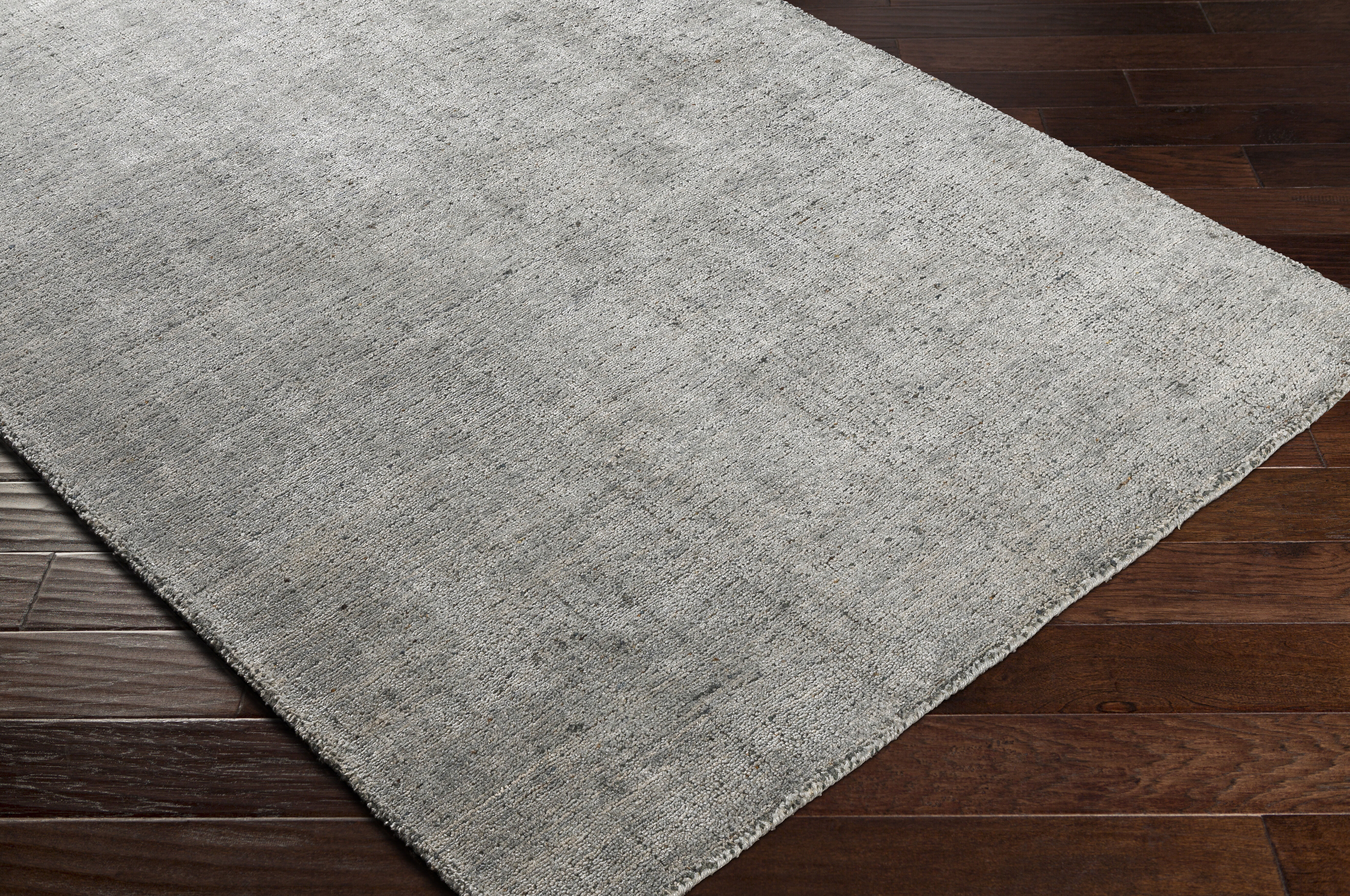 Helen 120 X 96 inch Pewter Rug, Rectangle