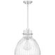 Vienna 1 Light 14 inch Polished Chrome Mini Pendant Ceiling Light, Small