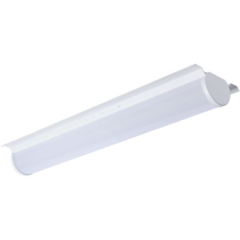 ColorQuick LED 5.89 inch Gloss White Linear Strip Ceiling Light