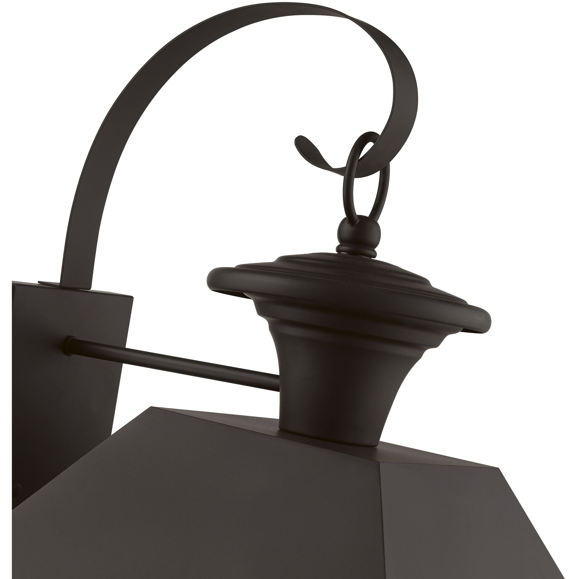 Wentworth 4 Light 28 inch Bronze with Antique Brass Finish Cluster Outdoor Extra Wall Lantern, Extra Large