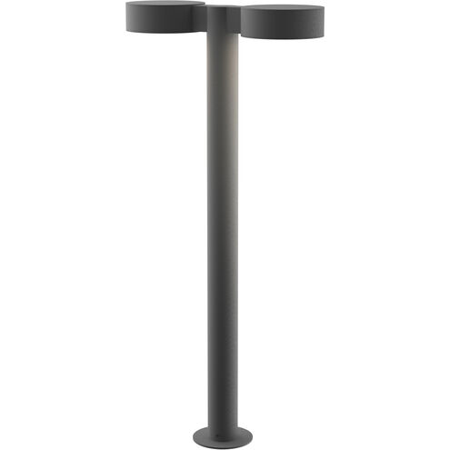 Reals 12V 20 watt Textured Gray Bollard
