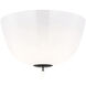 AERIN Brisa LED 16 inch Bronze Semi-Flush Mount Ceiling Light