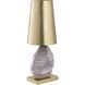 Carr 22 inch 150.00 watt Gray Table Lamp Portable Light