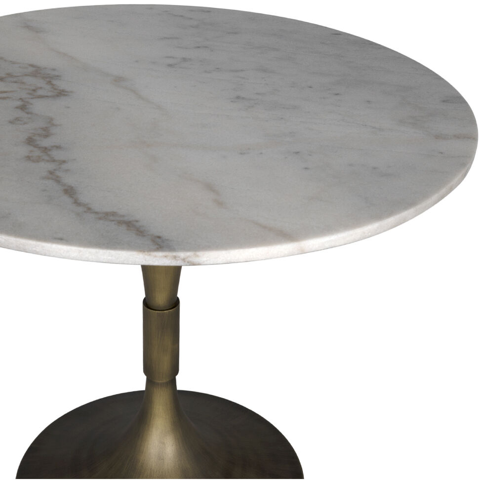 Jamna 36 X 36 inch Aged Brass Dining Table