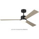 Rozzen 52 inch Aged Pewter with Light Grey Weathered Oak Blades Ceiling Fan
