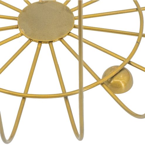 Carinae 15 inch Gold and Mirror Round Table