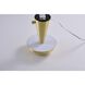 Canada 8.3 inch 40.00 watt Satin Brass Table Lamp Portable Light