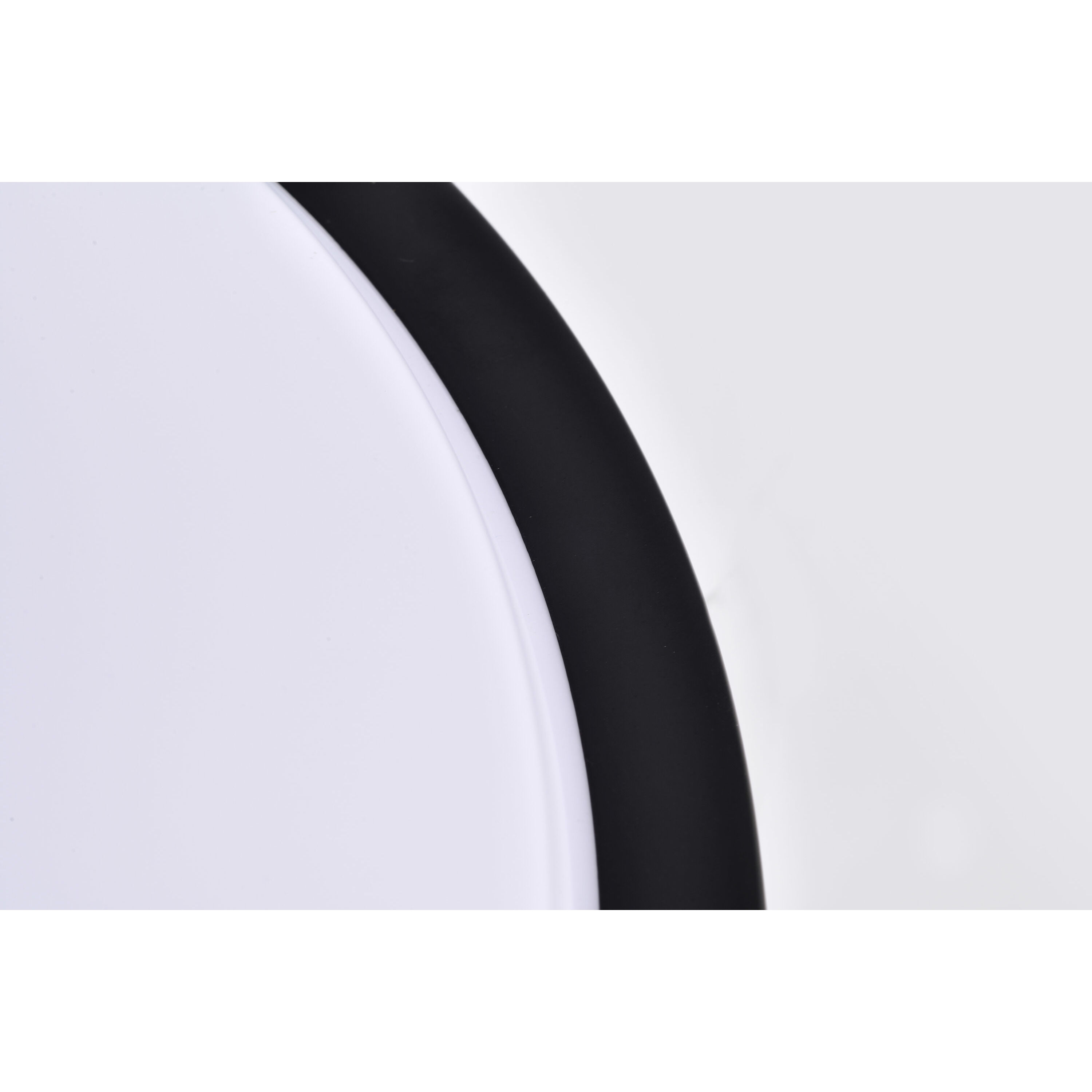 Glamour LED 13 inch Matte Black Flush Mount Ceiling Light