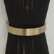 Cecilia 2 Light 8.75 inch Black Rope and Patinaed Brass Sconce Wall Light