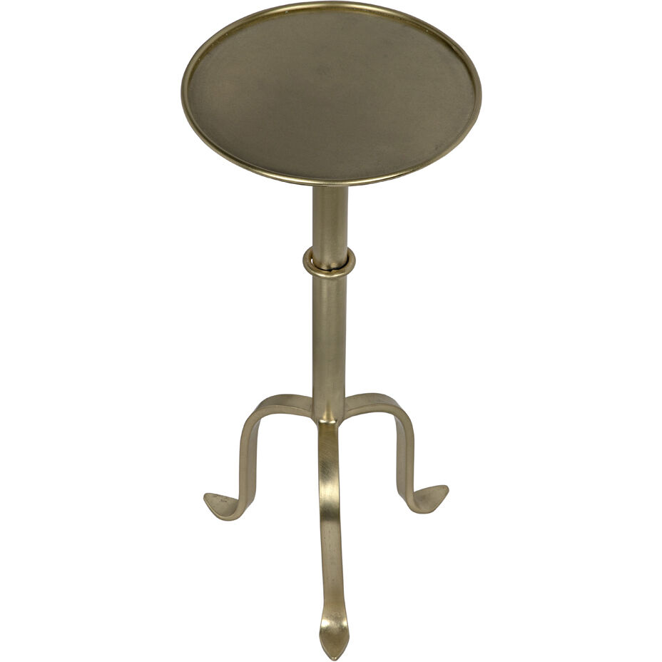 Tini 24 X 10 inch Antique Brass Side Table