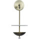 Astra Sconce Wall Light in Brass and Bronze