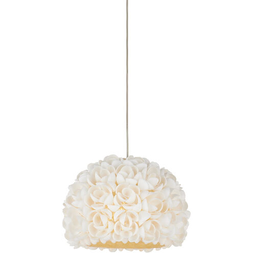 Virtu 1 Light 5.5 inch Natural/Silver Multi-Drop Pendant Ceiling Light