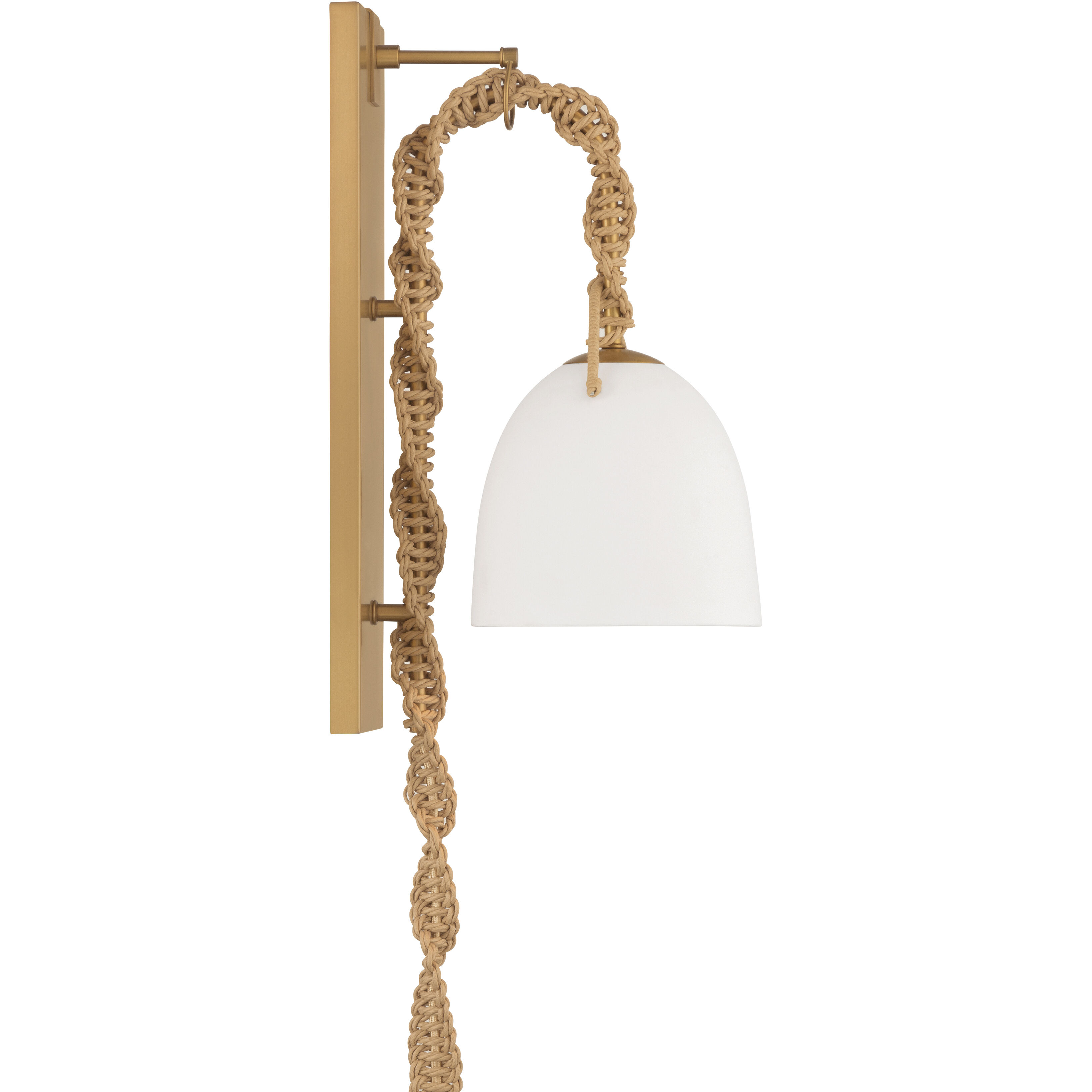 Cordon 1 Light 7.5 inch Legacy Brass Wall Sconce Wall Light