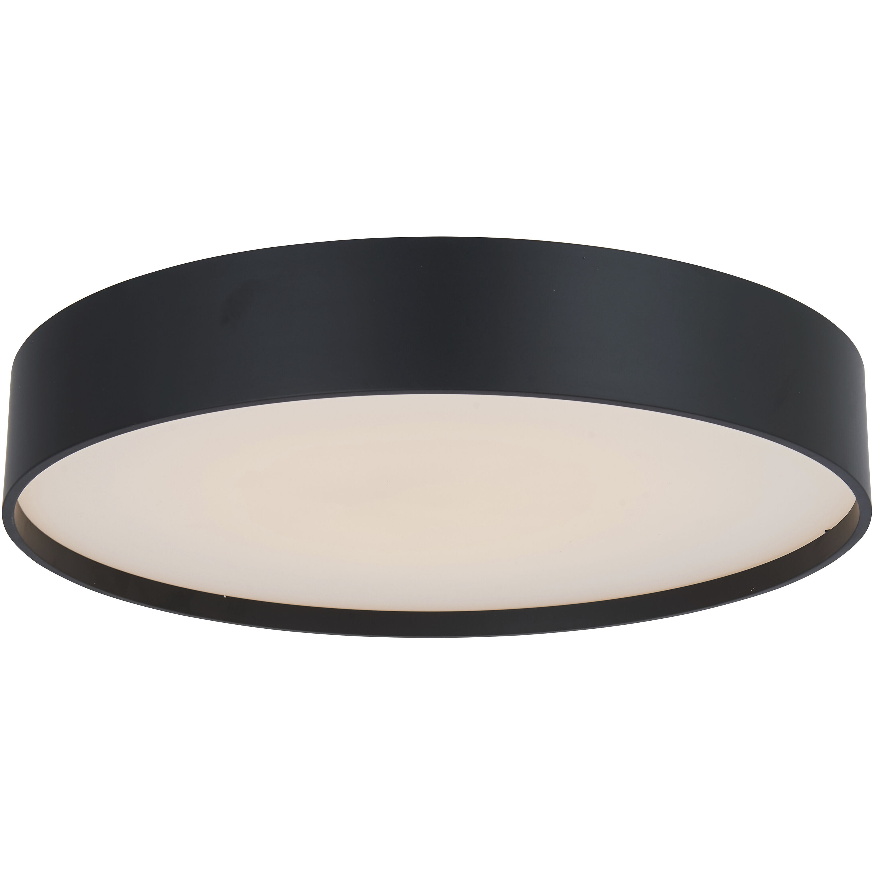 Snare LED 14 inch Matte Black Flush Mount Ceiling Light