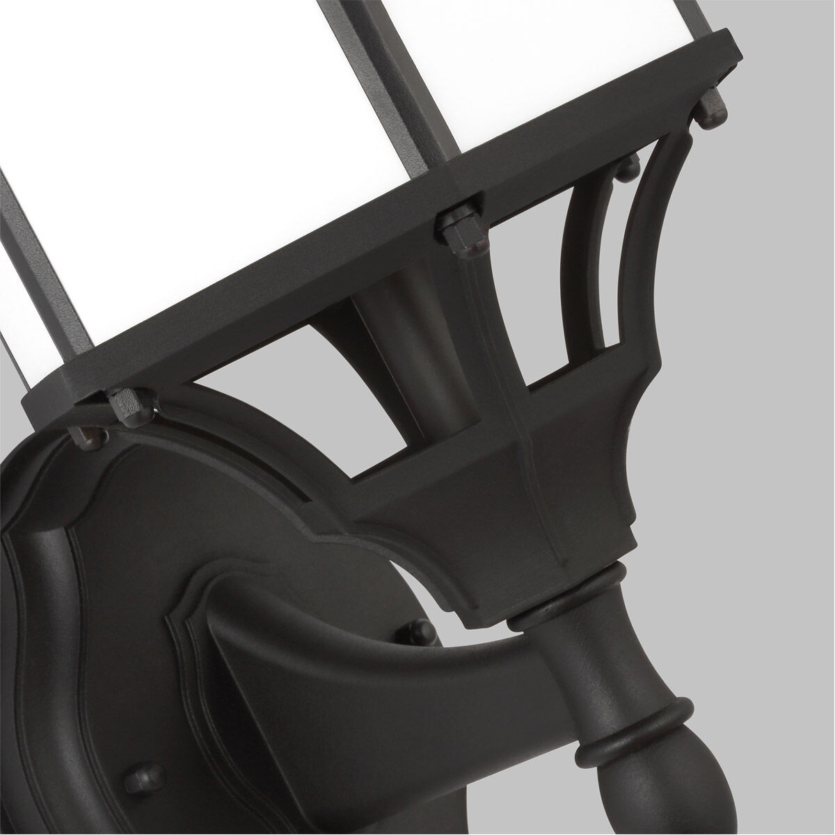 Sevier 1 Light 19.38 inch Black Outdoor Wall Lantern, Medium