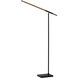 Port 75 inch 28.00 watt Matte Black Floor Lamp Portable Light