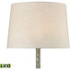 Regus 51 inch 100.00 watt Antique Gray Floor Lamp Portable Light, Outdoor Lighting