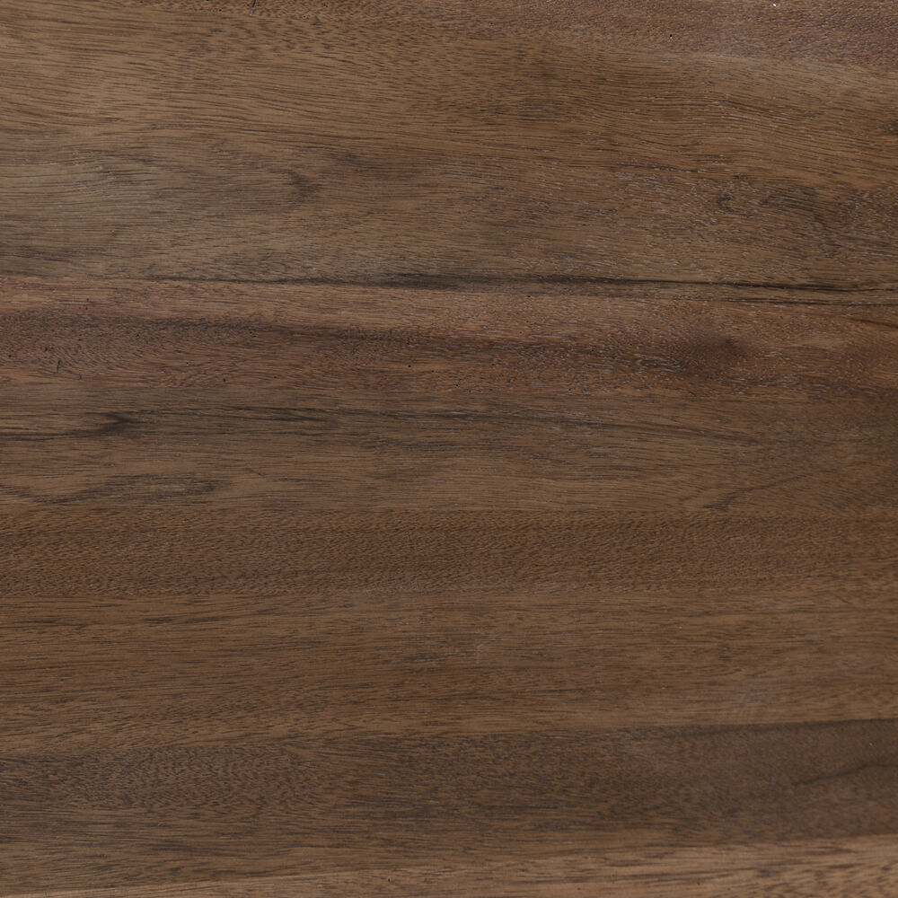 Leandra 86 X 46 inch Dark Walnut and Matte Black Dining Table