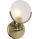 Canada 1 Light 4 inch Brass Wall Sconce Wall Light