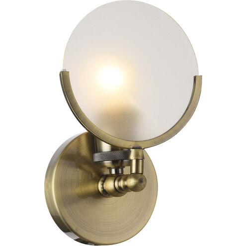 Canada 1 Light 4 inch Brass Wall Sconce Wall Light