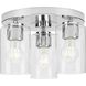 Cofield 3 Light 12 inch Polished Chrome Flushmount Ceiling Light