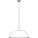 Keaton LED 33.5 inch Gold Chandelier Ceiling Light