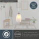 Milano 1 Light 4.75 inch Satin Nickel Mini Pendant Ceiling Light
