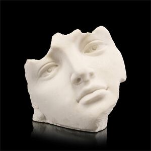 Facial Fragment 8 X 5 inch Sculpture