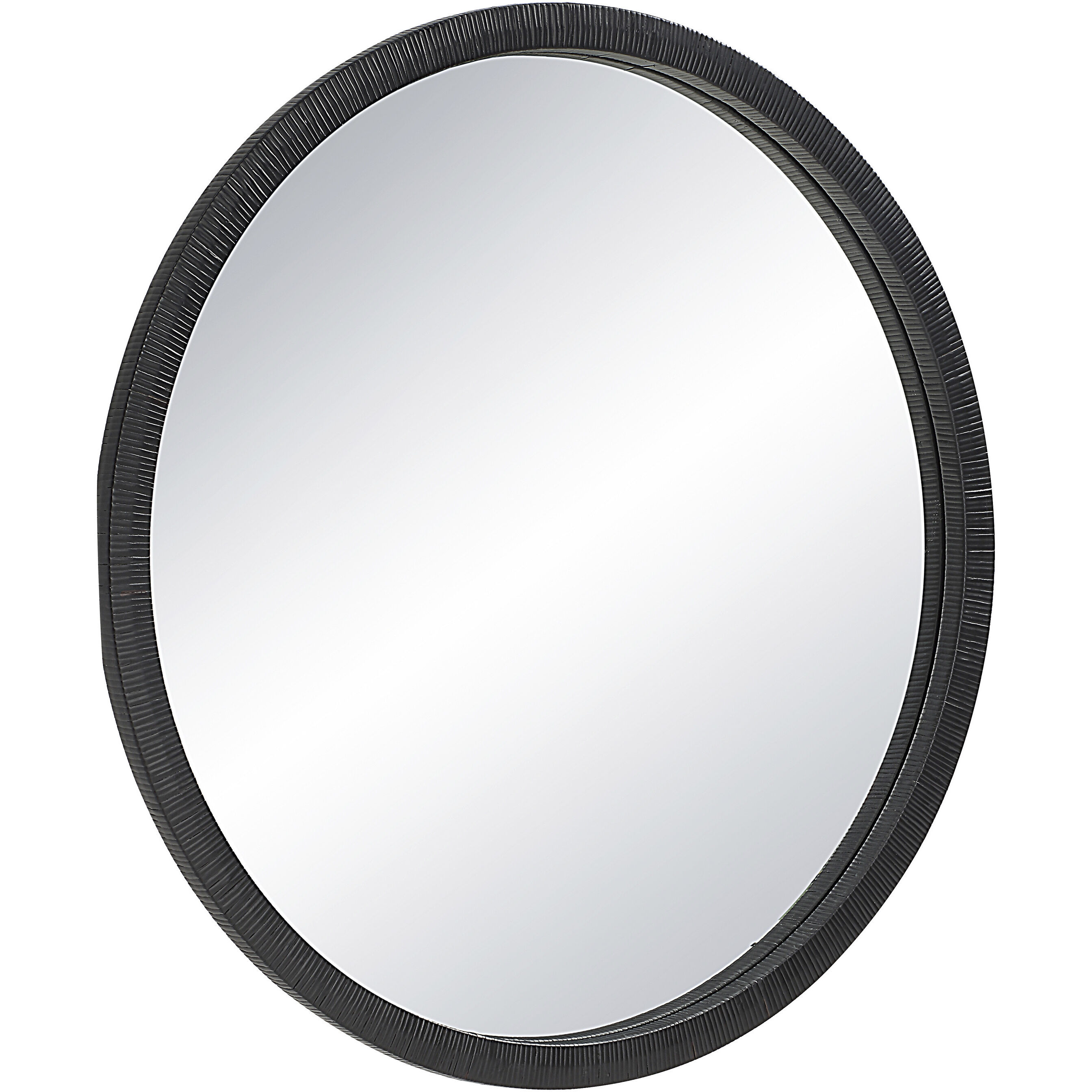 Solo 48 X 48 inch Black Wall Mirror