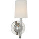 Thomas O'Brien Elkins 1 Light 5.5 inch Polished Nickel Sconce Wall Light