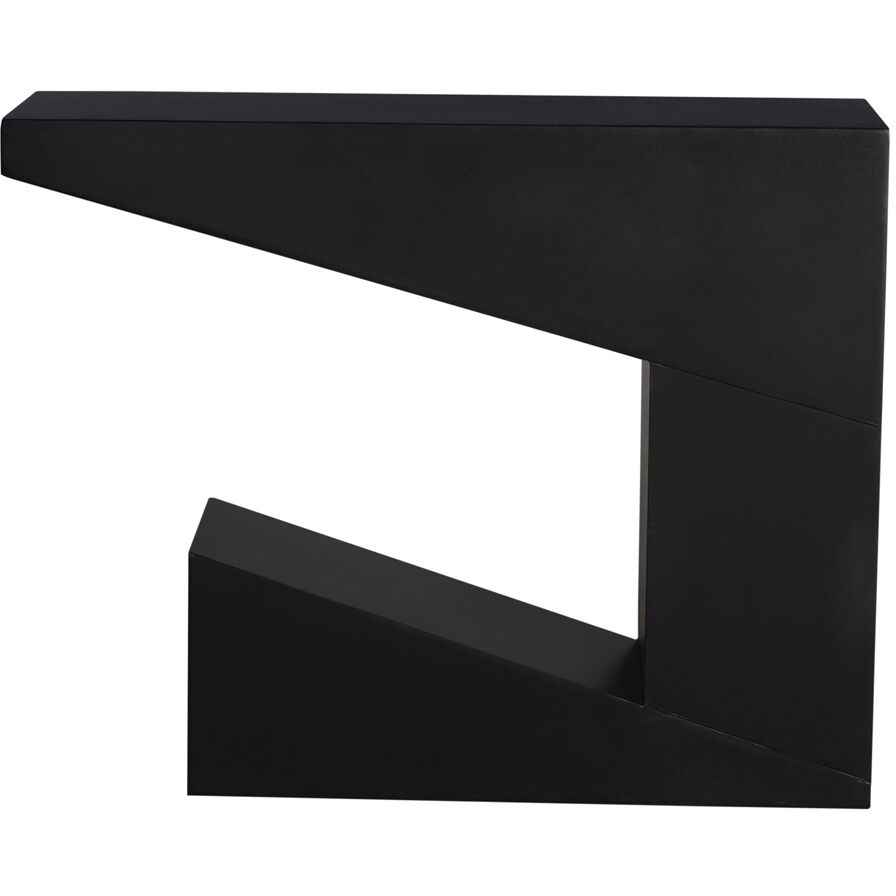 Devo 38 X 12 inch Matte Black Console
