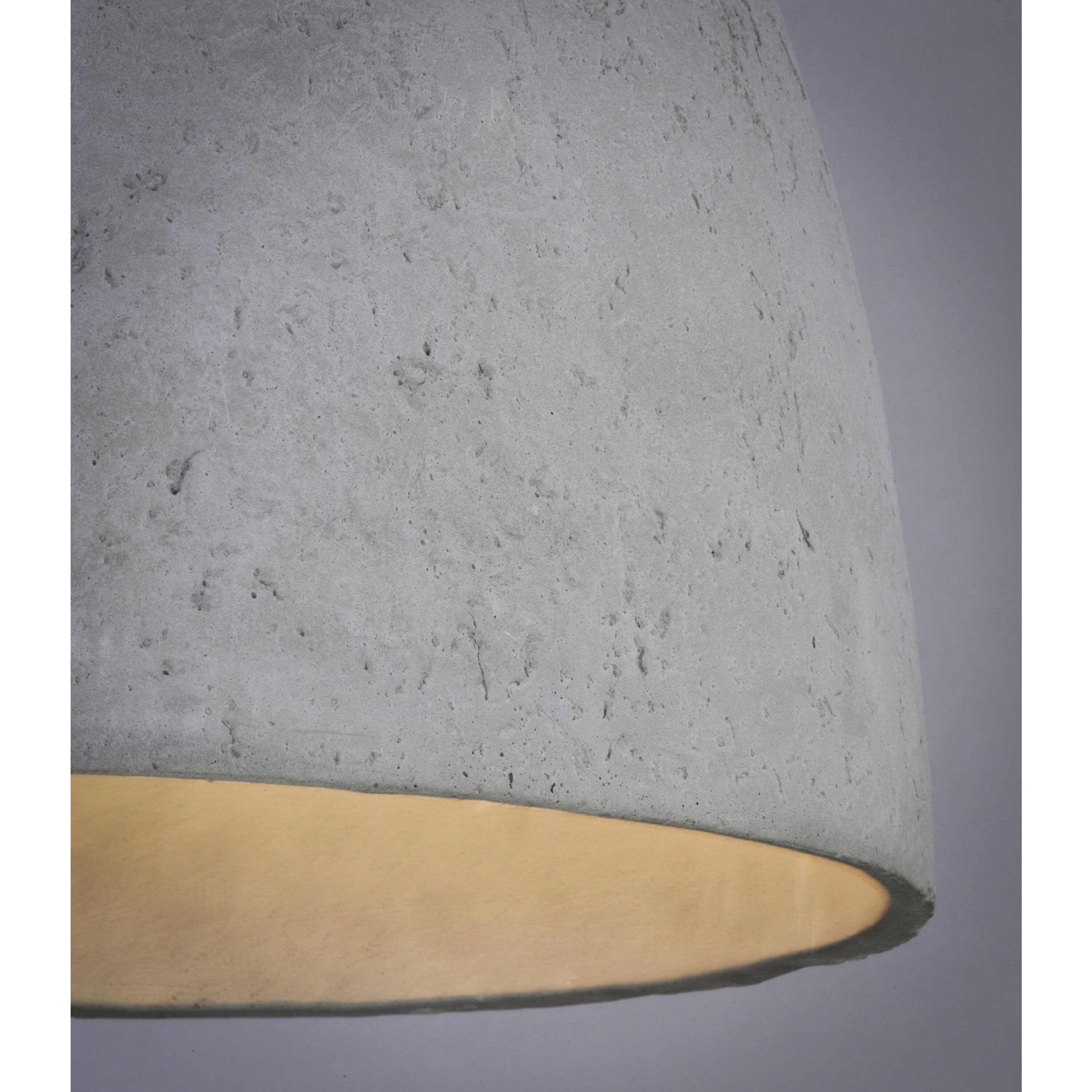 Crete LED 15 inch Polished Chrome Single Pendant Ceiling Light