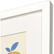 Love of Fruit Blue and Multi and Orange and Green Framed Art, Propac