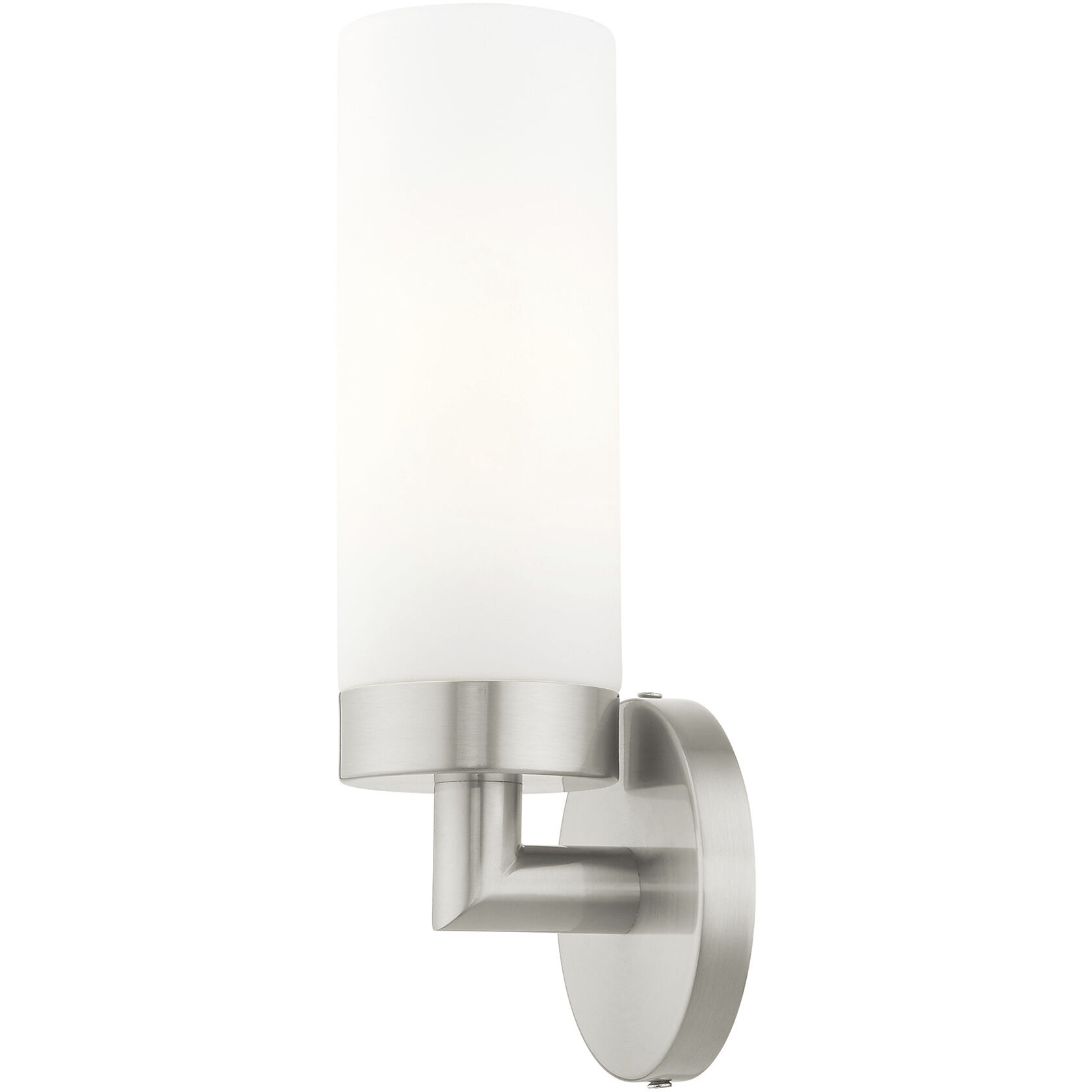 Aero 1 Light 4 inch Brushed Nickel ADA ADA Single Sconce Wall Light