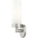 Aero 1 Light 4 inch Brushed Nickel ADA ADA Single Sconce Wall Light