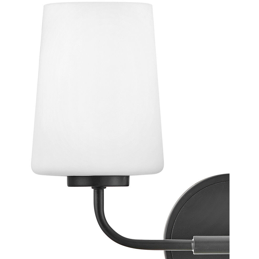 Kline LED 14.25 inch Black Bath Light Wall Light