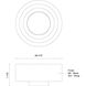 Arco Wall Sconce Wall Light in White