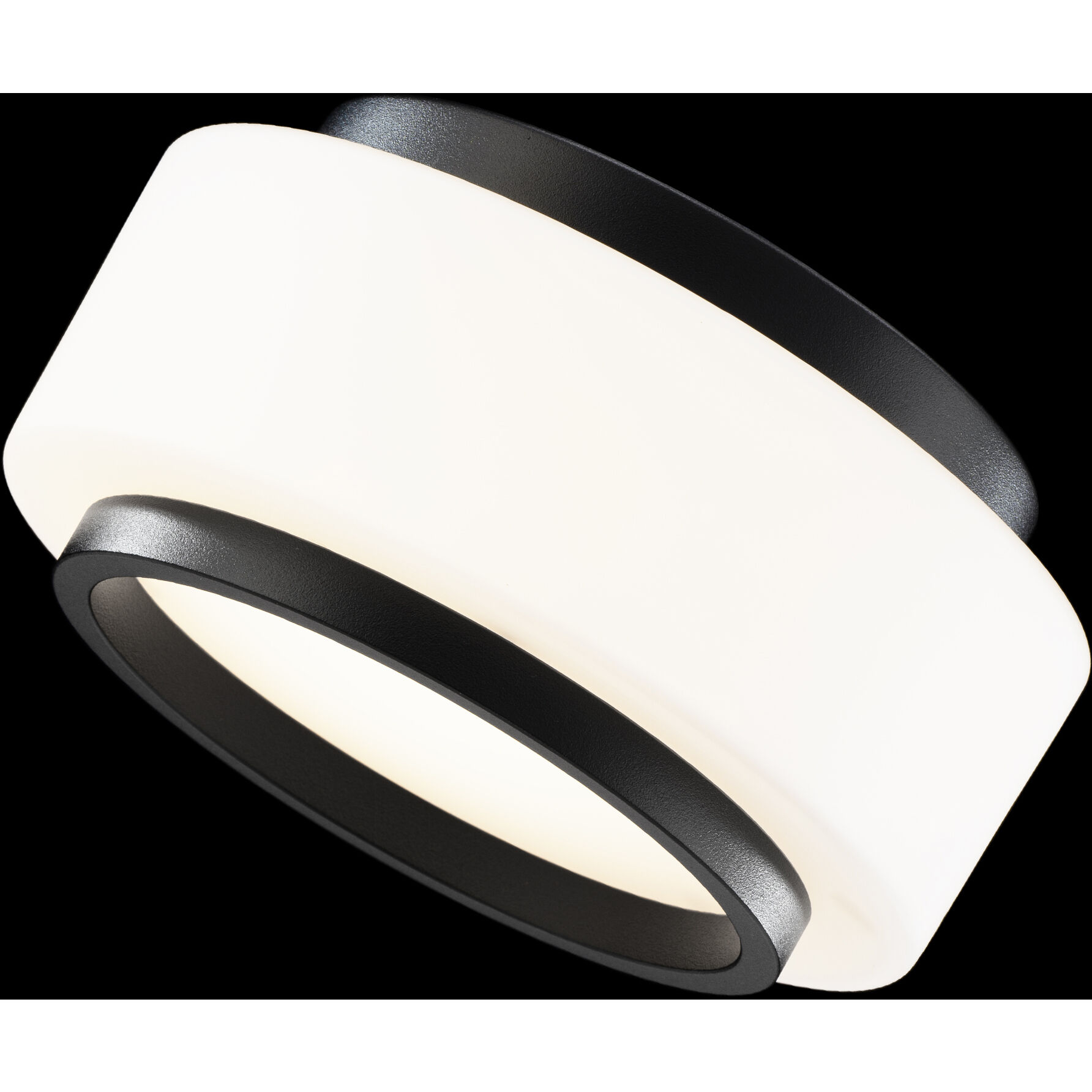 Preston LED 7.8 inch Black Indoor Ceiling Lighting in 2700K