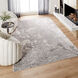 Ayda 114 X 79 inch Black/Grey Rug in 6 x 9