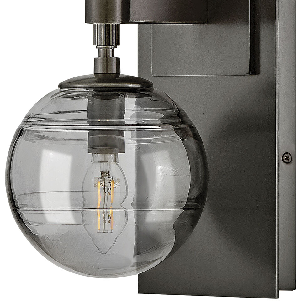 Oberon 2 Light 7 inch Black Oxide Sconce Wall Light