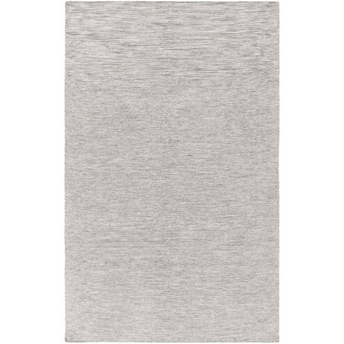 Everett 114 X 90 inch Medium Gray/White Indoor Area Rug, Acrylic