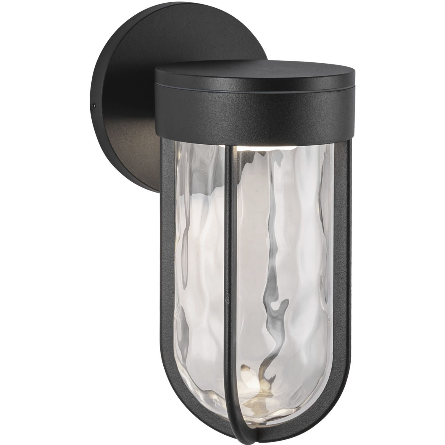 Davy LED 10.75 inch Black Exterior Wall Sconce